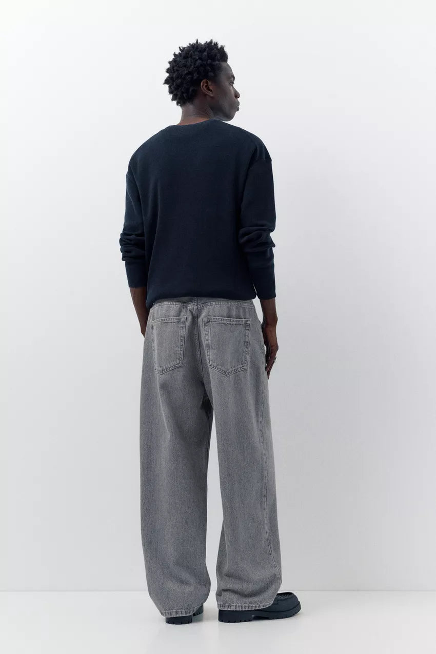 Relaxed fit baggy jeans