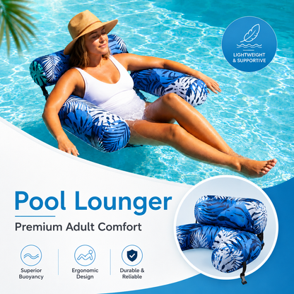 Inflatable Pool Lounge Chair